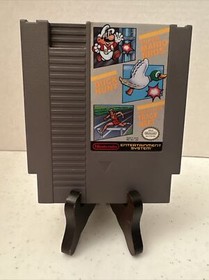 Super Mario Bros / Duck Hunt / Track Meet - Nintendo NES - Cleaned & Tested