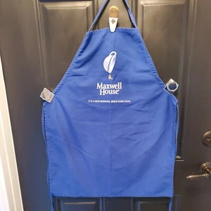 VintageMaxwell House It's A Good Morning Blue Apron Good to the Last Drop Coffee - Picture 1 of 7