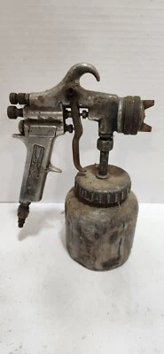 Vintage DEVILBISS Spray Gun MBC Sprayer Canister - Image 1 of 4