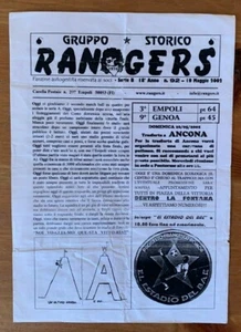 Fanzine Rangers Empoli Ultras Empoli Genoa 2002 - Picture 1 of 1