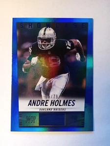 2014 Panini Hot Rookies Andre Holmes #d/79 Blue Showcase #158 Raiders Free Ship! - Picture 1 of 3