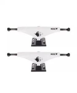 THEEVE Skateboard Trucks Moose Ying Yang Pro Model 5.5 White Hollow🛹 - Picture 1 of 3