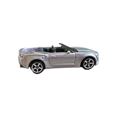 2016 Matchbox MBX Exclusive '16 Chevy Camaro Convertible Silver 1:64 Loose - Image 1 of 4