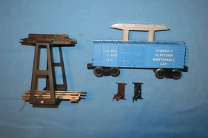 Lionel #3357 Mantenimiento Hidráulico/Cop y Hobo Coche con Caballete, Cop & Hobo. Limpio - Imagen 1 de 11