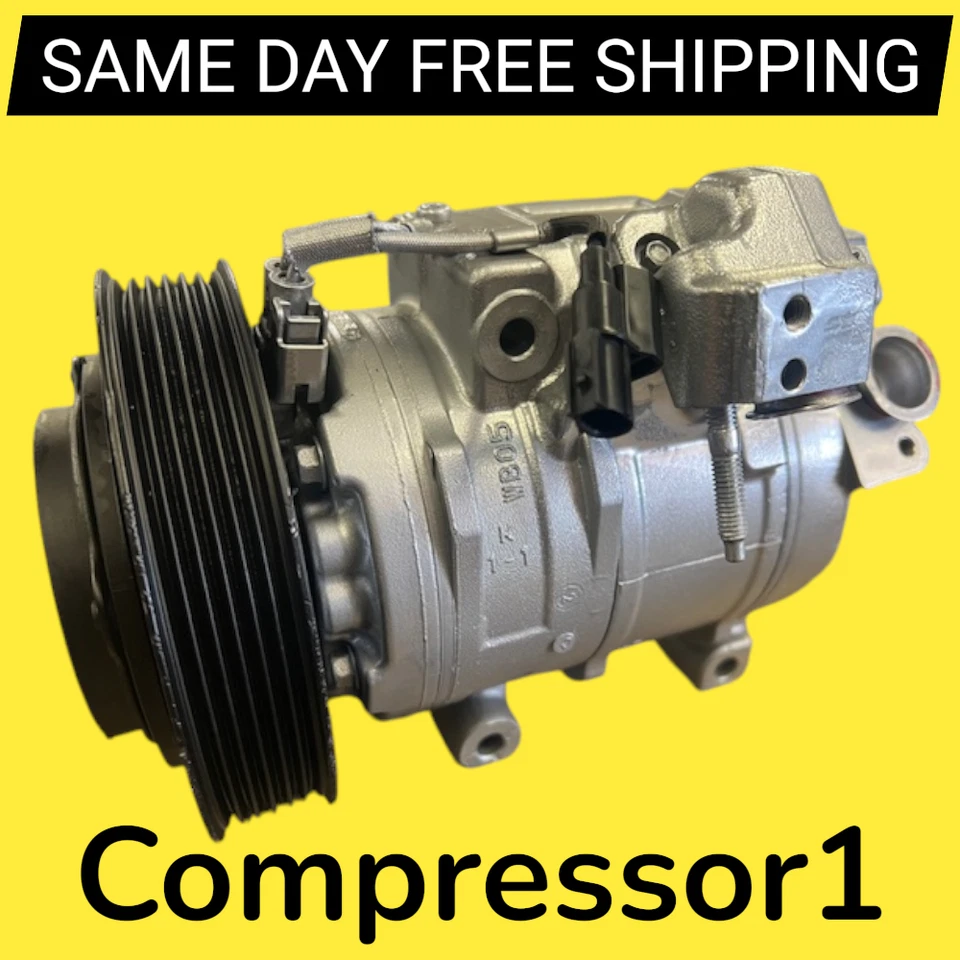 AC Compressor For 2008 2009 2010 2011 2012 Honda Accord 3.5L V6 Models only - Image 1 of 3