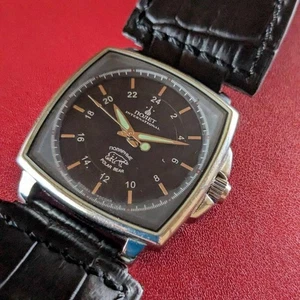 Orologio Poljot International Orso Polare 2423 Carica Manuale 24H 36mm Acciaio Inox - Foto 1 di 7