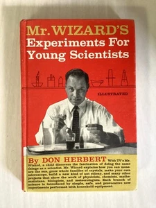 MR WIZARD'S EXPERIMENTS FOR YOUNG SCIENTISTS - Don Herbert - "WATCH MR WIZARD" - Picture 1 of 3