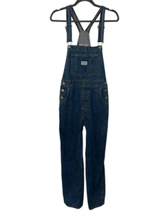 Vintage Levi's Denim Overalls - "Two Horse Brand" Classic Fit - S 90s EUC - Picture 1 of 6