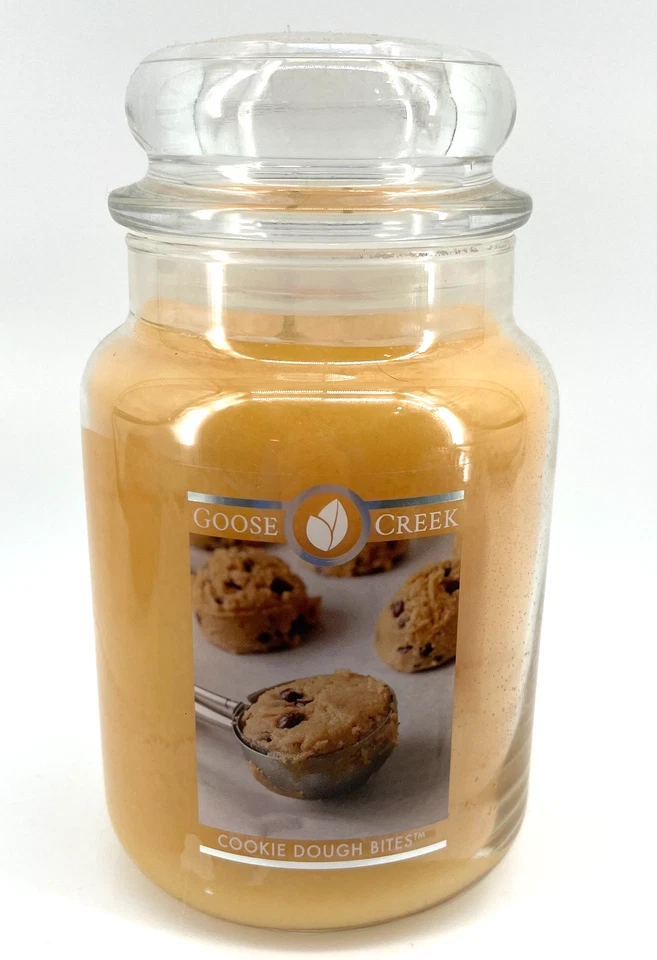 Goose Creek COOKIE DOUGH BITES 24 盎司蜡烛两个灯芯 — 第 1/1 张图片