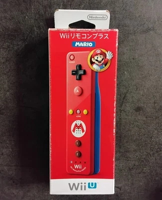 Nintendo Wii Motion Plus Remote Wiimote Controller OEM Mario Limited Edition - Image 1 of 4