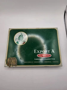 Rare Vintage MacDonald’s Export "A" Filter Tip Virginia Cigarette Tin - Picture 1 of 11
