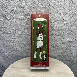 2000 Hallmark Keepsake Christmas Ornament Karl Malone NBA Basketball Utah Jazz - Picture 1 of 5