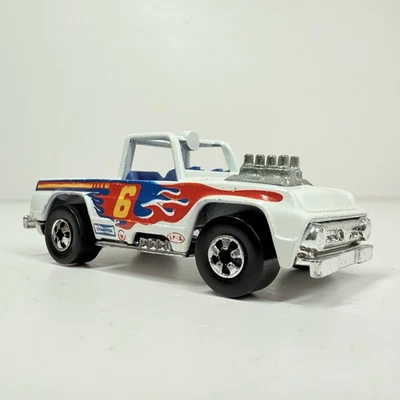 Vintage 1973 HOT WHEELS Baja Bruiser Ford Race Truck Flying Colors - Image 1 of 4
