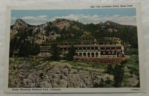 The Lewiston Hotel, Estes Park, Colorado. Cartolina (P2) - Foto 1 di 2