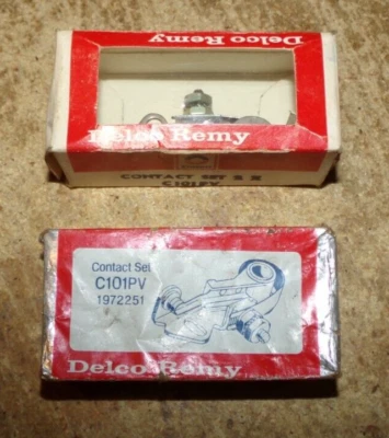 Lote de 2 juegos de puntos de contacto delco C101PV en la caja nuevos Foto 1 de 4