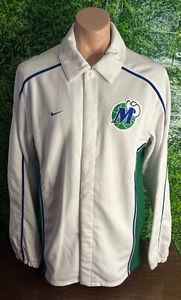 1999-00 Dallas Mavericks Basketball Snap Warm-Up Jacket Nike Size Medium - Picture 1 of 5