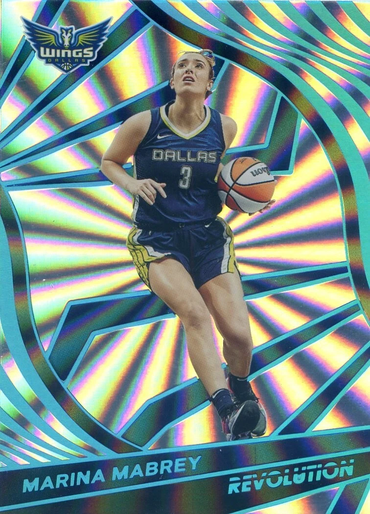 2022 Panini Revolution WNBA MARINA MABREY #15 SUNBURST #19/75 WINGS