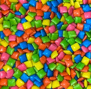 Dubble Bubble 'TROPICAL FRUIT' Chicles Bubble Gum - Chiclets Chewing Gum - 1 LB - Picture 1 of 2