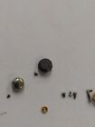 Lot Omega & Rado Parts  Clamp Movement  & Crowns & Parts Used