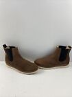 ALDO Brown Suede Leather Faux Fur Lined Pull On Casual Boots Men’s Size 10