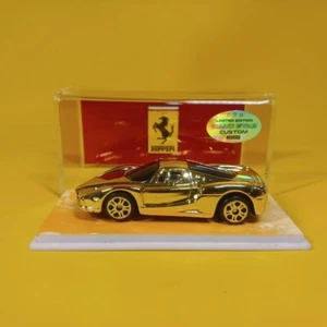 Maisto ENZO FERRARI Dorado CROMO (WANGSTAR PERSONALIZADO) Limitado - Imagen 1 de 11