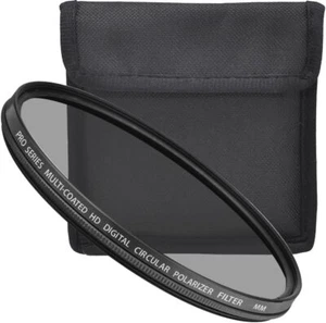 77mm Multi-Coated Circular Polarizer Filter - Picture 1 of 6