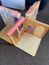 Vintage 1996 Mattel Barbie Folding Pretty Dollhouse Only #16961 NO light/bed/tub