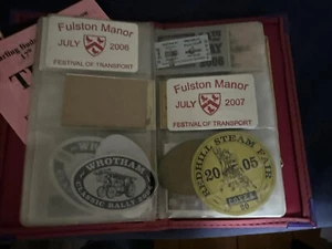COLLECTION OF 45 VINTAGE CLASSIC CAR STEAM Show Plaques Various Shows & Years - Picture 1 of 11