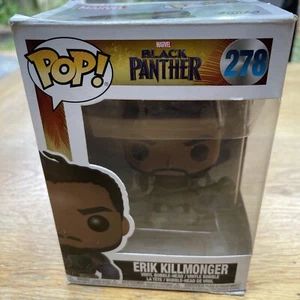 Funko Pop! Marvel Black Panther - Erik Killmonger Vinylfigur #278 - Bild 1 von 8