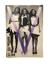 V Magazine #34 Spring, 2005 Beyonce Destiny's Child Helmut Lang - Visionaire