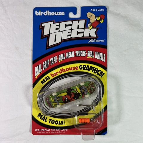 (NEW) 1998 🔥Vintage Tech Deck Birdhouse Bucky Lasek Fingerboard Series 3110 Cover
