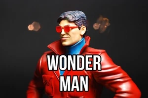 CUSTOM INSPIRED BY WONDER MAN WONDERMAN CLASSIC RESIN STATUE BOWEN SCALE ✨ - Picture 1 of 15