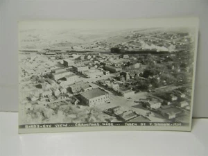Vintage RPPC Bird's Eye View Crawford Nebraska 1939 Postcard - P28 - Picture 1 of 3