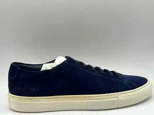 Common Projects Achilles Waxed Suede Navy Mens US 7.5 2386 - Picture 1 of 11