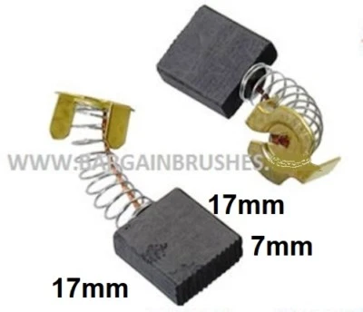 CSS SPAZZOLE IN CARBONIO PER MOTOSEGA ELETTRICA GARDENLINE GCS ANNI 2000 ALDI 501542 MOTOSEGA E76