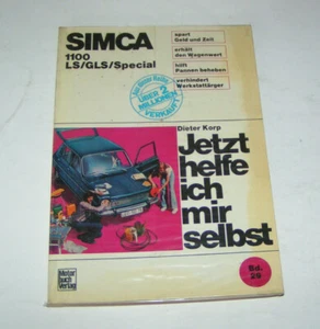 Manual / Instrucciones De Reparación Simca 1100 LS, GLS, Special - Desde 1967! - Imagen 1 de 4