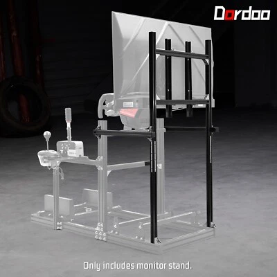 Dardoo Racing Sim Cockpit Monitor Stand Unterstützt Monitore von 27 in bis 65 in