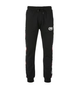 Ecko Unltd Men's Mixtape Jogger Black Downstring Waist Size S Men's Pants - Picture 1 of 11