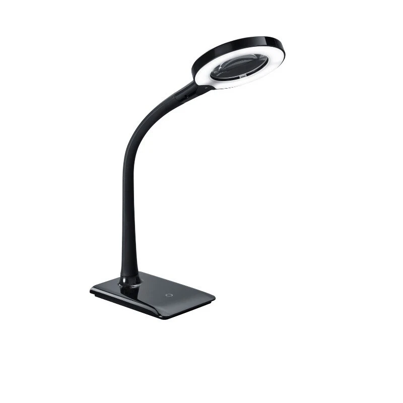 Trio LED Lupenlampe mit Vergrößerungsglas & TOUCHdimmer Lupenleuchte Tischlampe - Bild 1 von 1