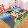 3D Castle In The Sky 526 Japan Anime Game Non Slip Rug Mat Round Elegant Carpet