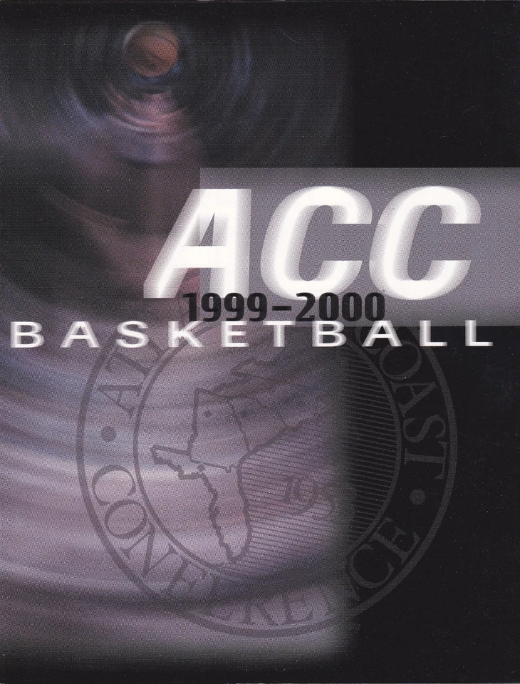 1999-00 ATLANTIC COAST CONFERENCE NCAA BASKETBALL MEDIA GUIDE ACC - Image 1 of 1