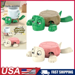 Turtle Coaster with SURPRISE ACTION Gets Extra Cute as a Cup Holder - Picture 1 of 7