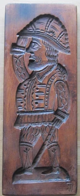 ANCIEN MOULE EN BOIS PATISSERIE    -SPECULOOS ALSACE ART POPULAIRE - Photo 1/3