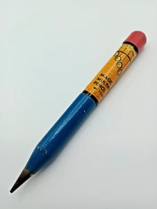 Mechanical Pencil Magic Multiplier Vintage Wooden Writing Instrument Implement - Picture 1 of 9