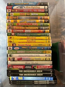 Young Kids And Toddler Educational & Entertaining DVD Lot W/ The Incredible Hulk - Picture 1 of 2