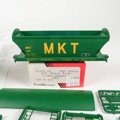 Intermountain HO Katy MKT #429 ACF Centerflow 2-Bay Covered Hopper Kit 41502-04 - Image 1 of 4