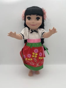 Disney Animators Collection It's A Small World Doll Mexico It Works - Picture 1 of 24