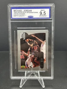 Colección de pegatinas Michael Jordan 1998 Upper Deck MJ #123 CCG 9,5 como nuevas 🔥🏀🔥 - Imagen 1 de 3