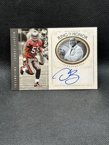 2018 Panini Derrick Brooks On Card Auto Ring Of Honor Buccaneers HOF - Picture 1 of 2