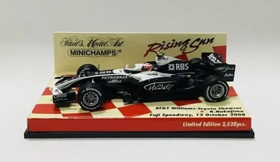 ▽▽ MA126 PMA Minichamps 1/43 AT&T Williams Toyota Show Car 2008 Fuji Speedway - Image 1 of 4